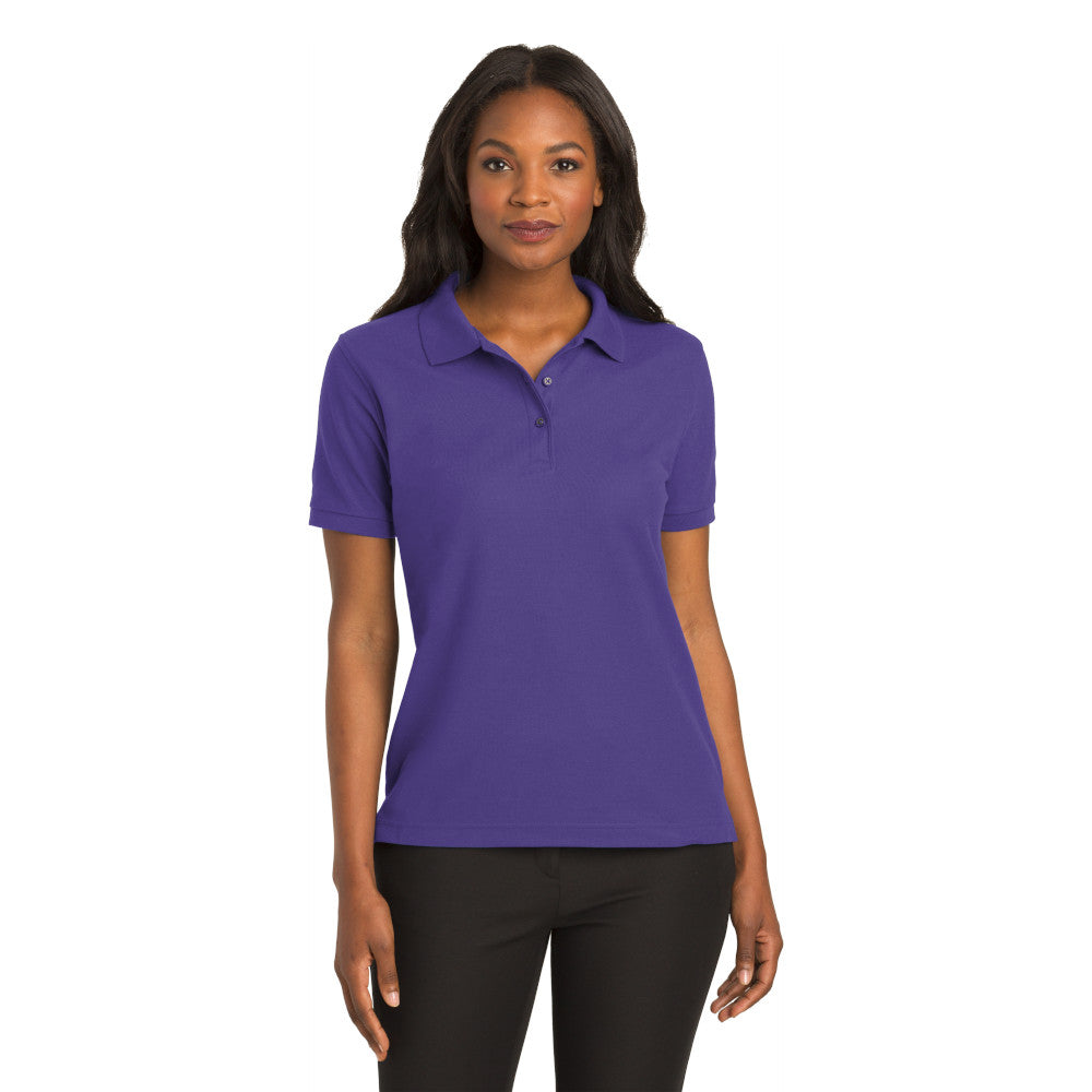 Port Authority® Women's Silk Touch™ Polo - Purple