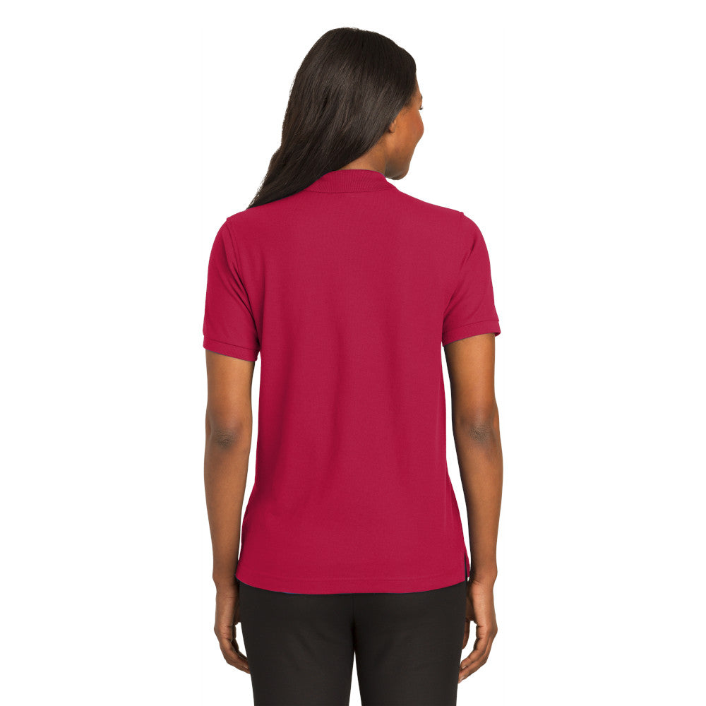 Port Authority® Women's Silk Touch™ Polo - Red