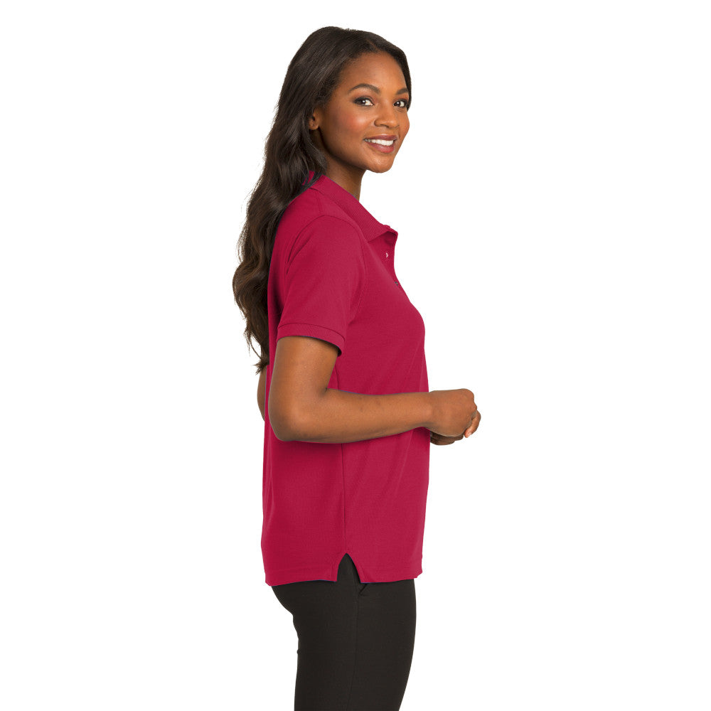 Port Authority® Women's Silk Touch™ Polo - Red