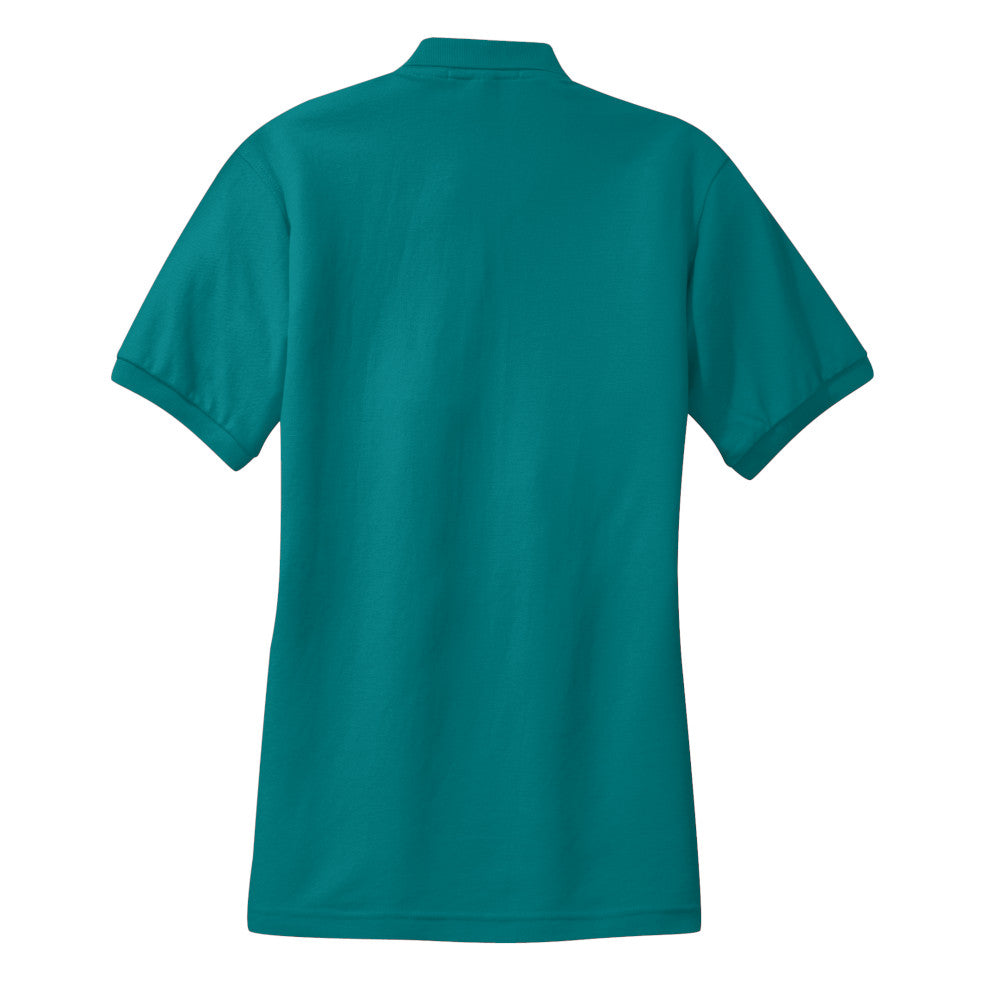 Port Authority® Women's Silk Touch™ Polo - Teal Green