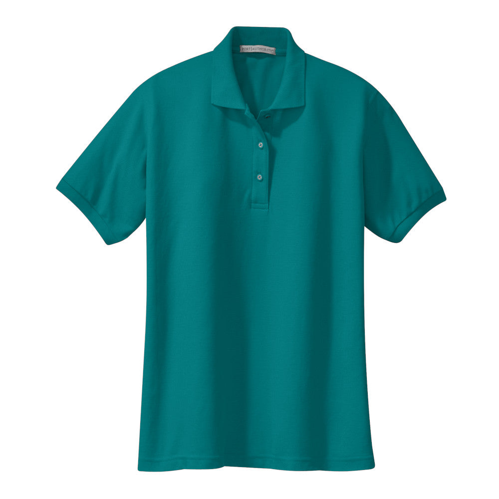 Port Authority® Women's Silk Touch™ Polo - Teal Green