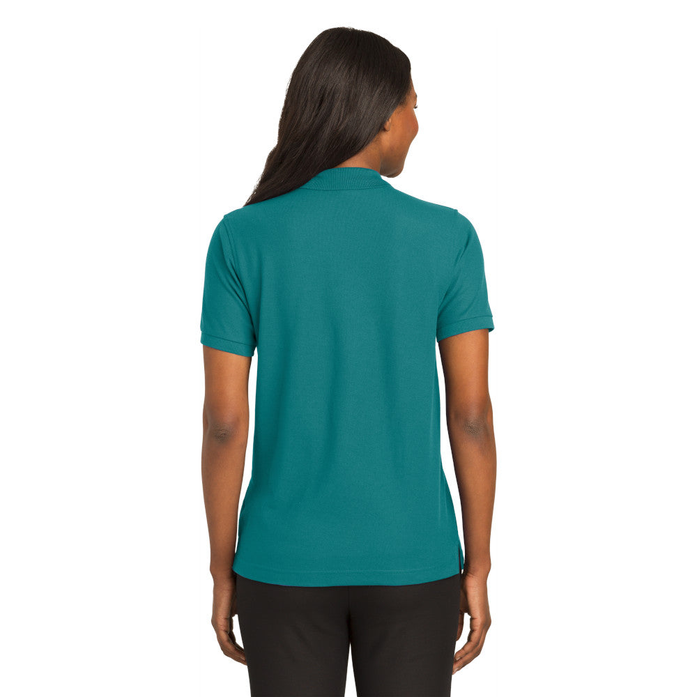 Port Authority® Women's Silk Touch™ Polo - Teal Green