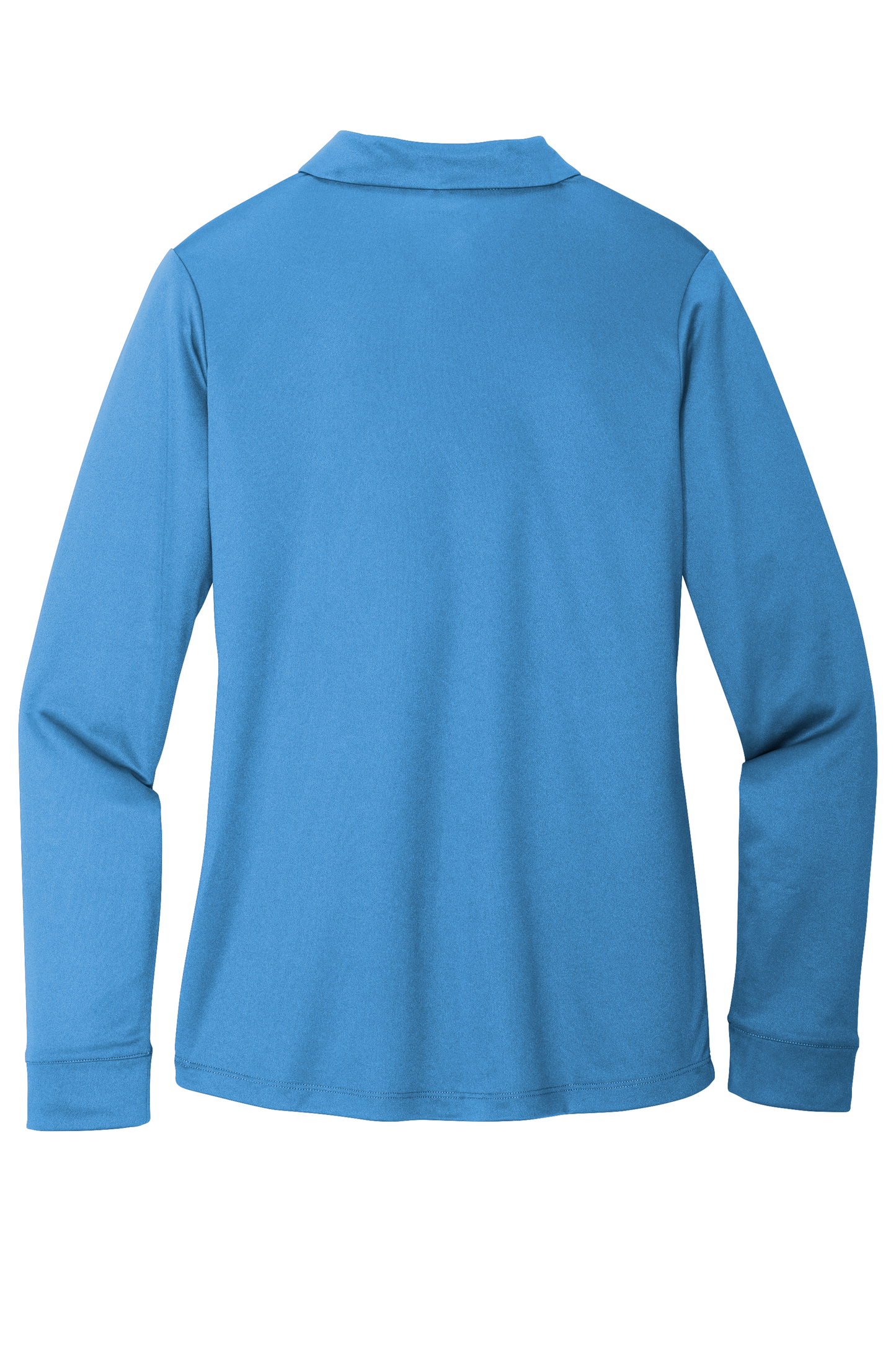 Port Authority ® Women's Silk Touch ™ Performance Long Sleeve Polo - Carolina Blue