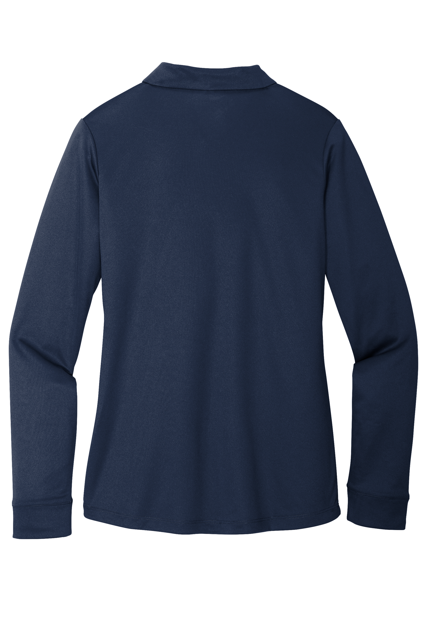 Port Authority ® Women's Silk Touch ™ Performance Long Sleeve Polo - Navy