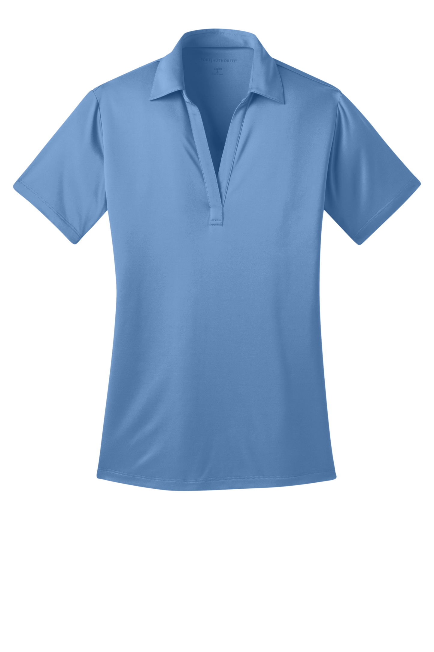 Port Authority® Women's Silk Touch™ Performance Polo - Carolina Blue