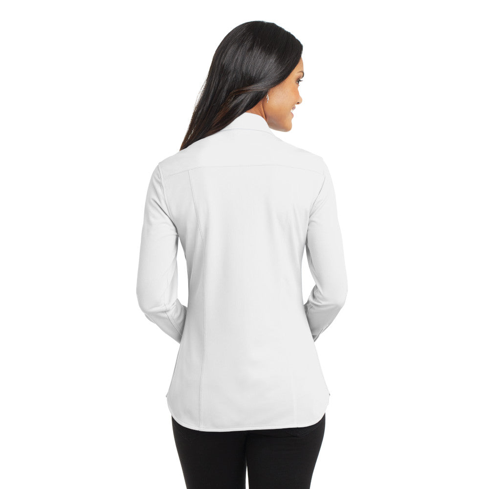 Port Authority® Women's Dimension Knit Dress Shirt - White