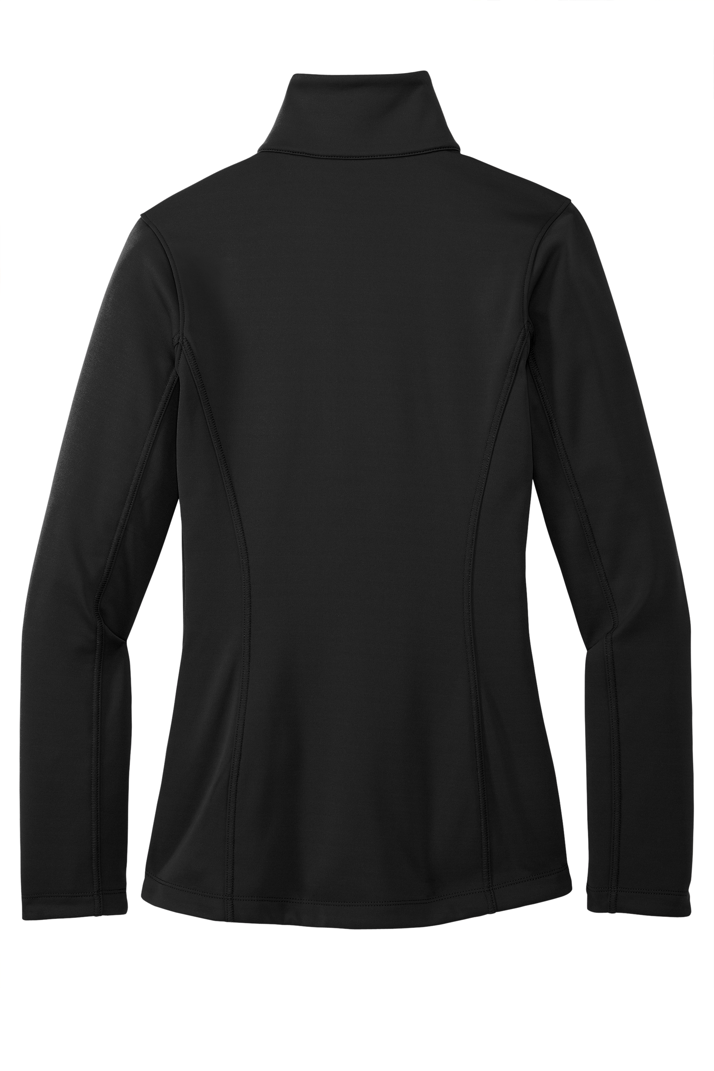 Port Authority® Women's Smooth Fleece 1/4-Zip - Deep Black