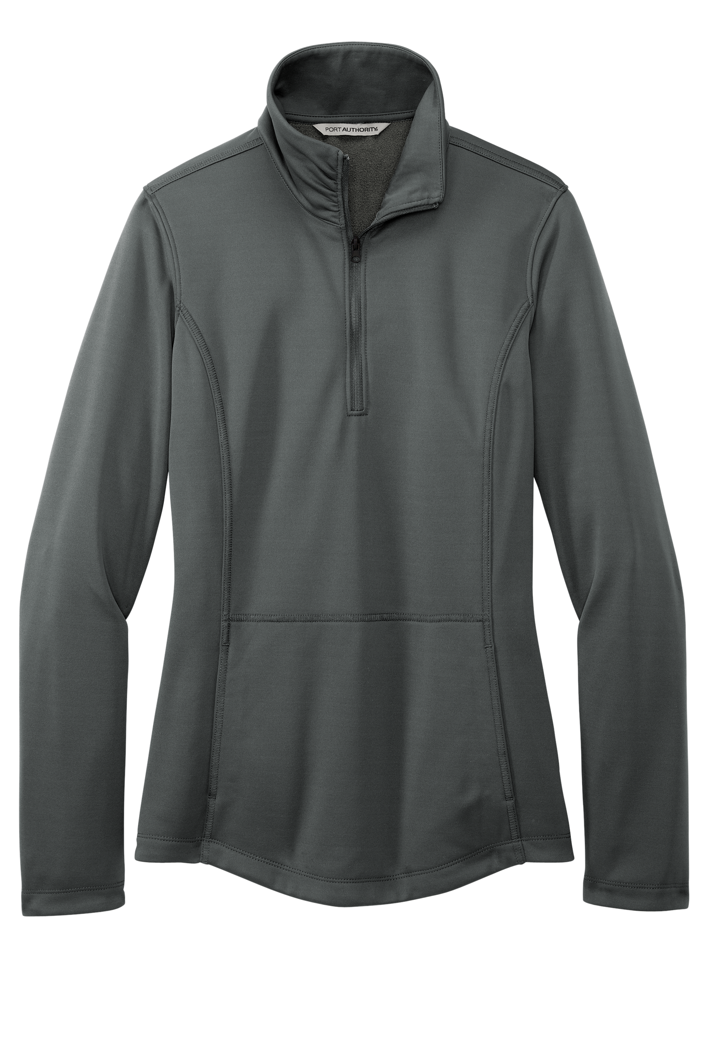 Port Authority® Women's Smooth Fleece 1/4-Zip - Graphite