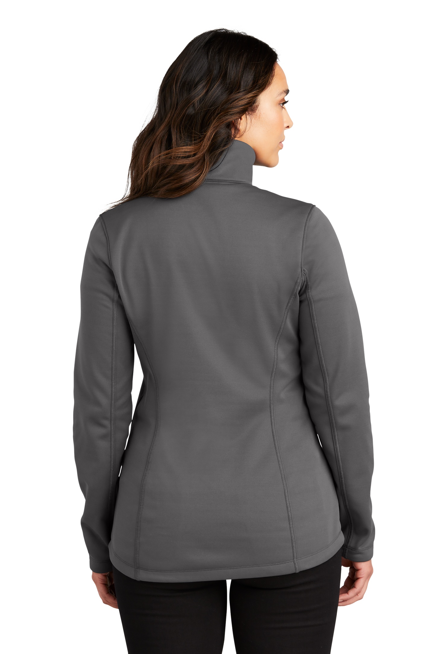 Port Authority® Women's Smooth Fleece 1/4-Zip - Graphite