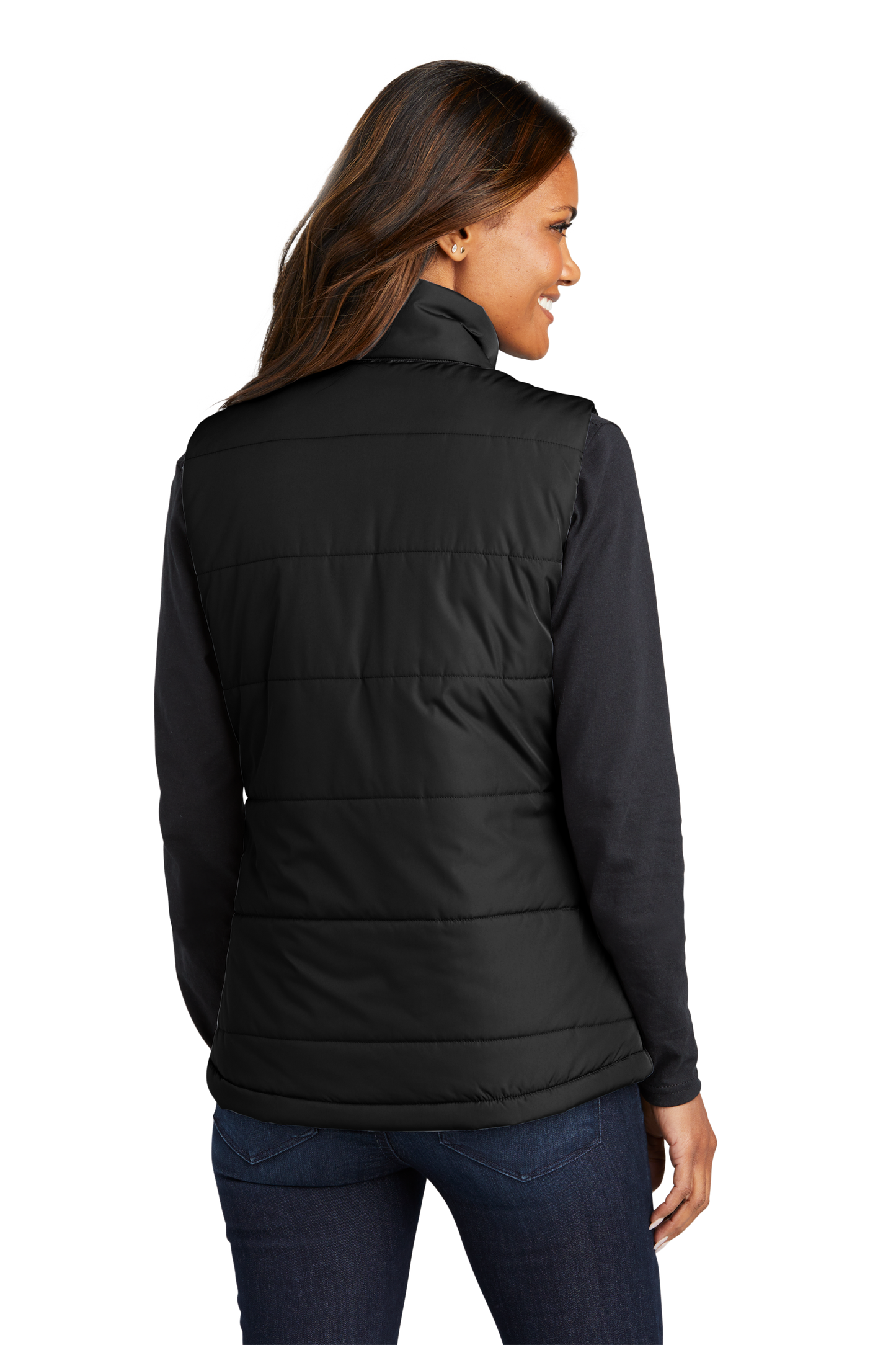 Port Authority® Women's Puffer Vest - Deep Black