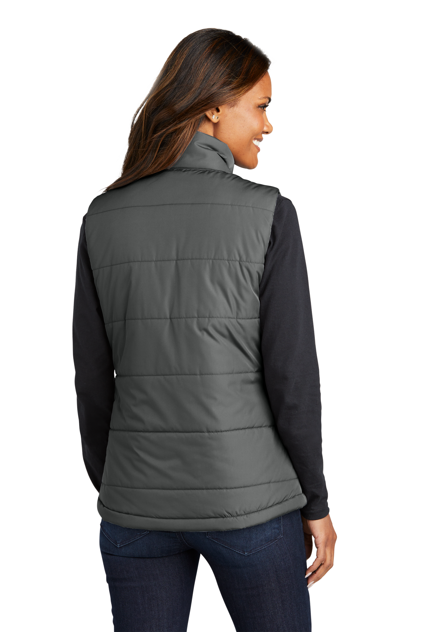 Port Authority® Women's Puffer Vest - Shadow Grey