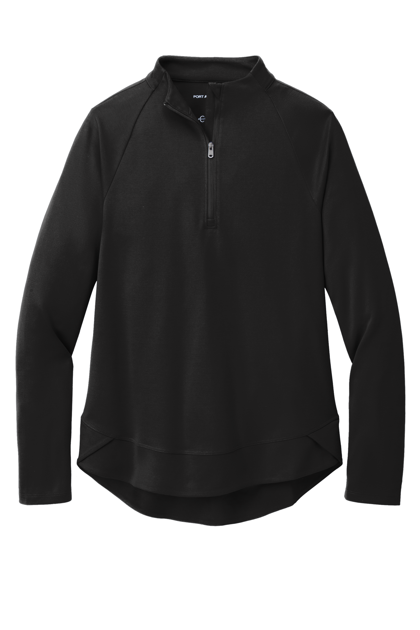 Port Authority® Women's C-FREE® Cypress 1/4-Zip - Deep Black