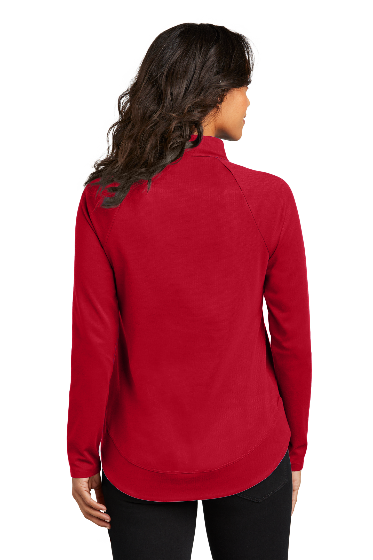 Port Authority® Women's C-FREE® Cypress 1/4-Zip - Rich Red