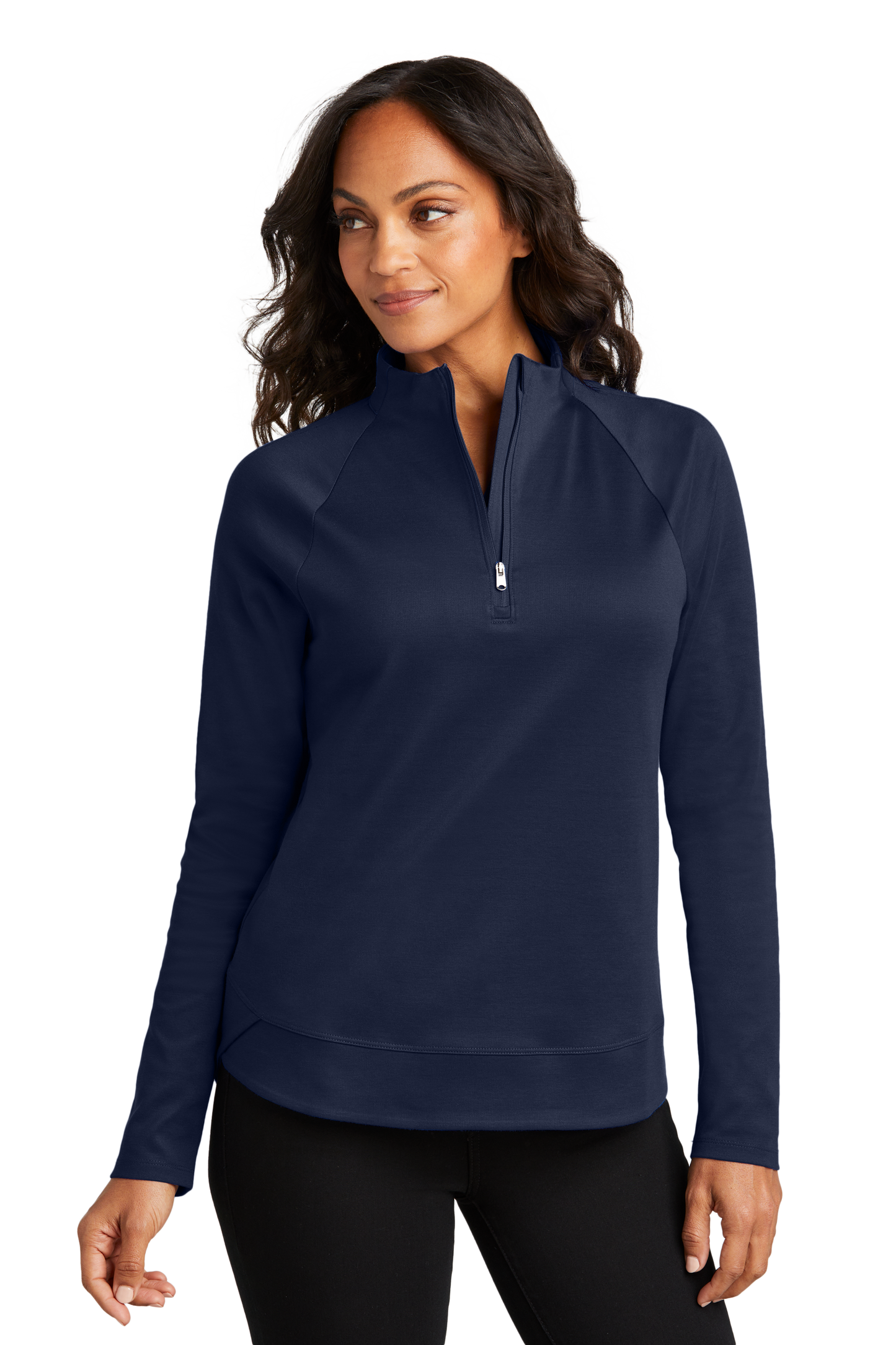 Port Authority® Women's C-FREE® Cypress 1/4-Zip - True Navy