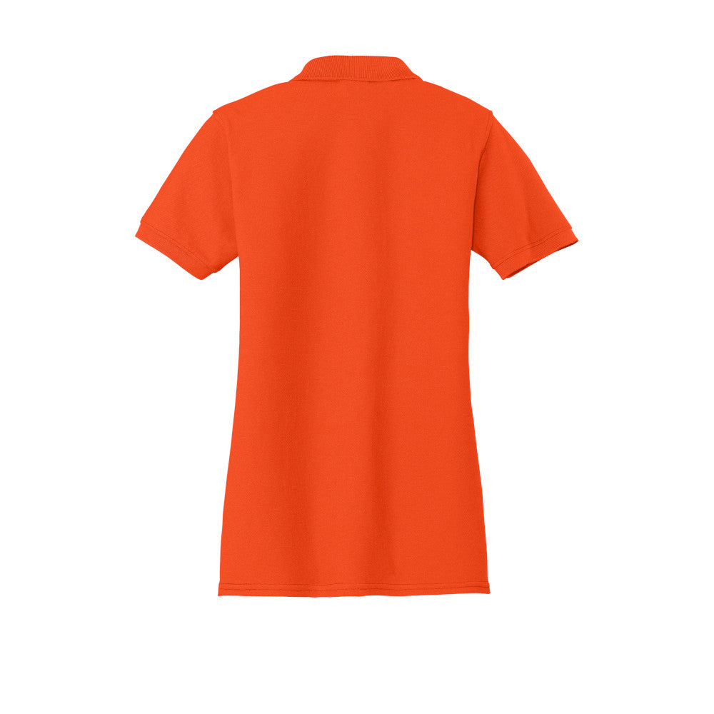 Port & Company® Ladies Core Blend Pique Polo - Orange