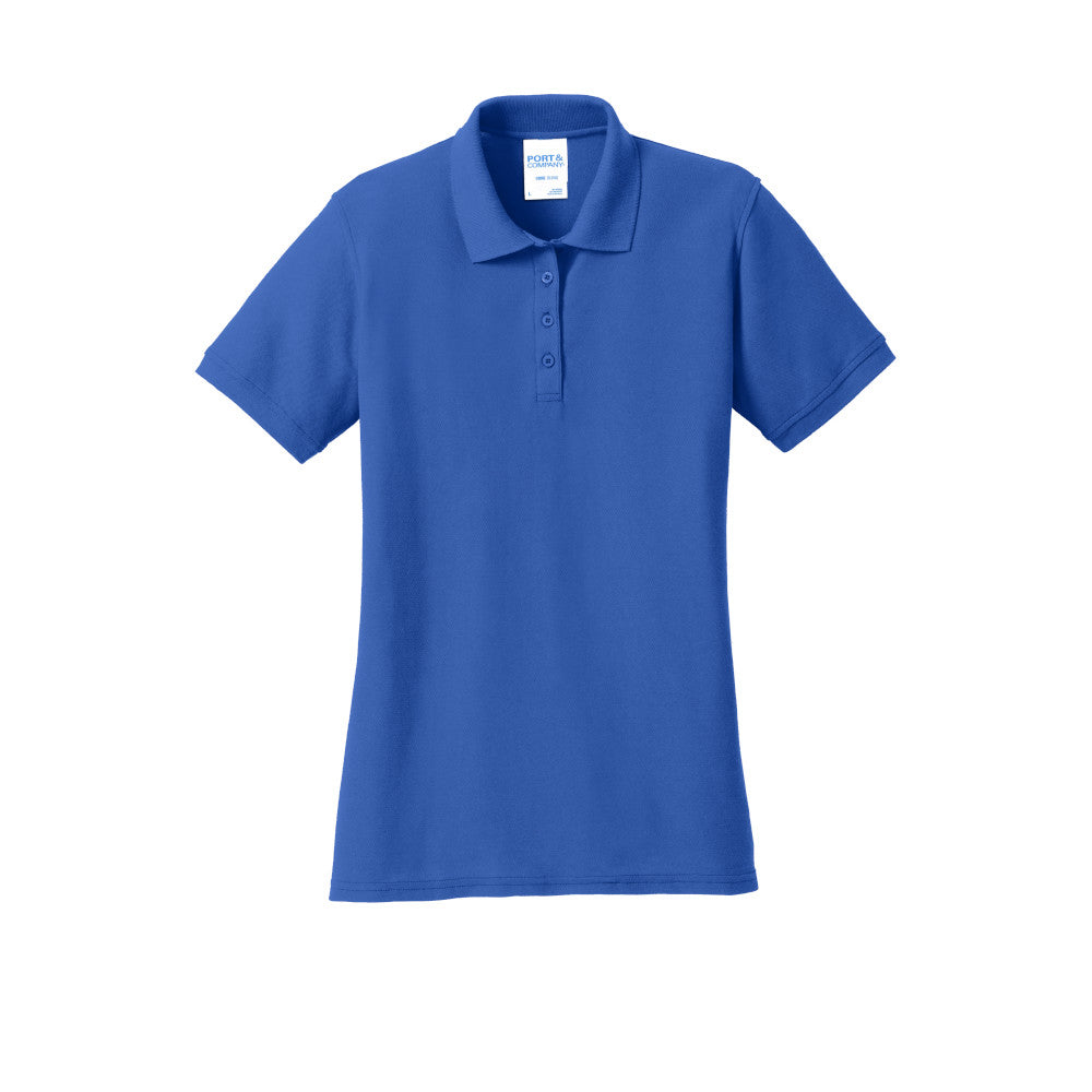 Port & Company® Ladies Core Blend Pique Polo - Royal