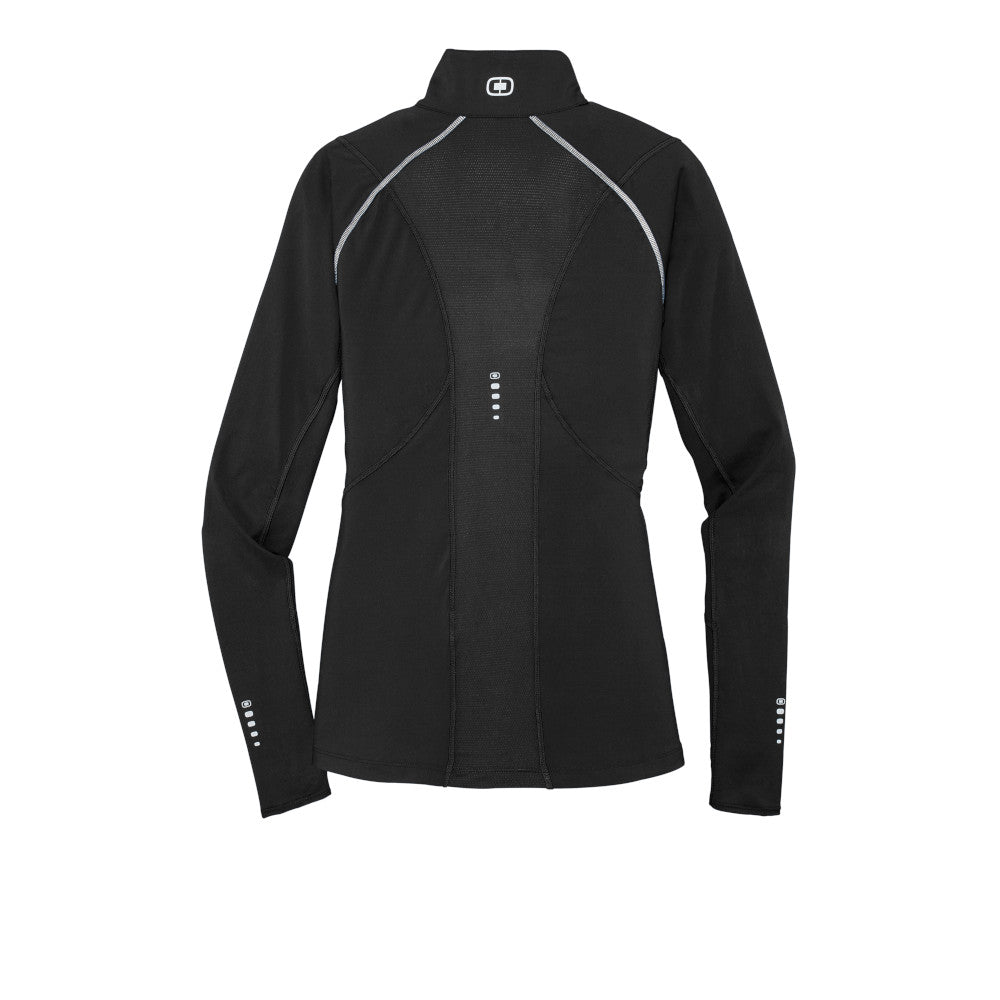 OGIO® Ladies Nexus 1/4-Zip Pullover - Blacktop