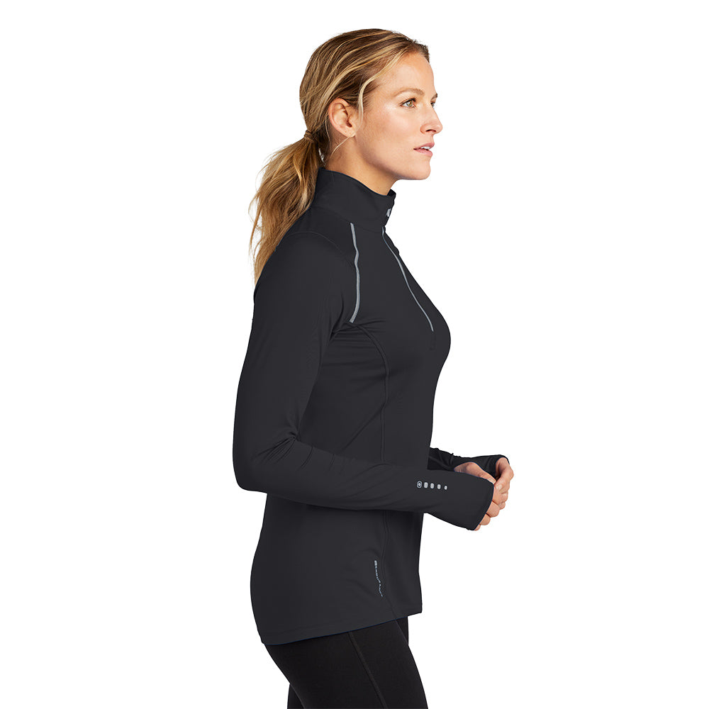 OGIO® Ladies Nexus 1/4-Zip Pullover - Blacktop