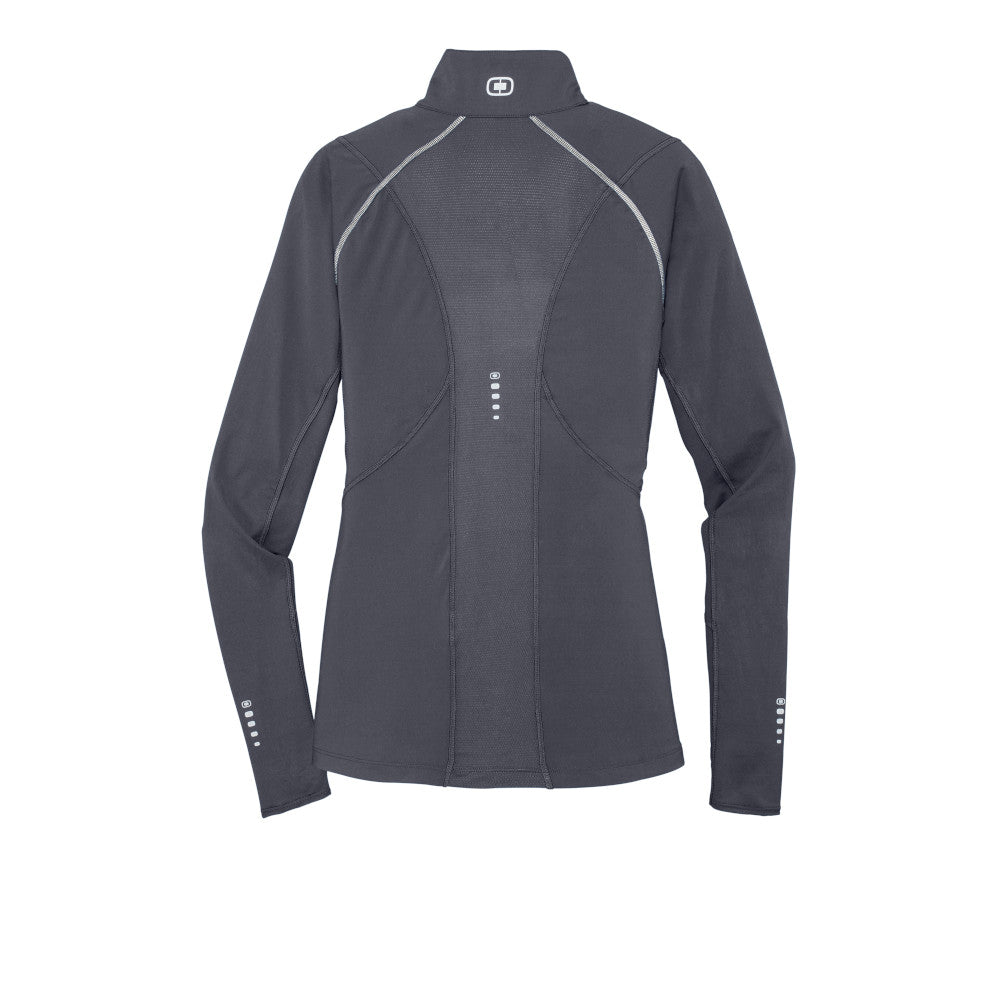 OGIO® Ladies Nexus 1/4-Zip Pullover - Gear Grey