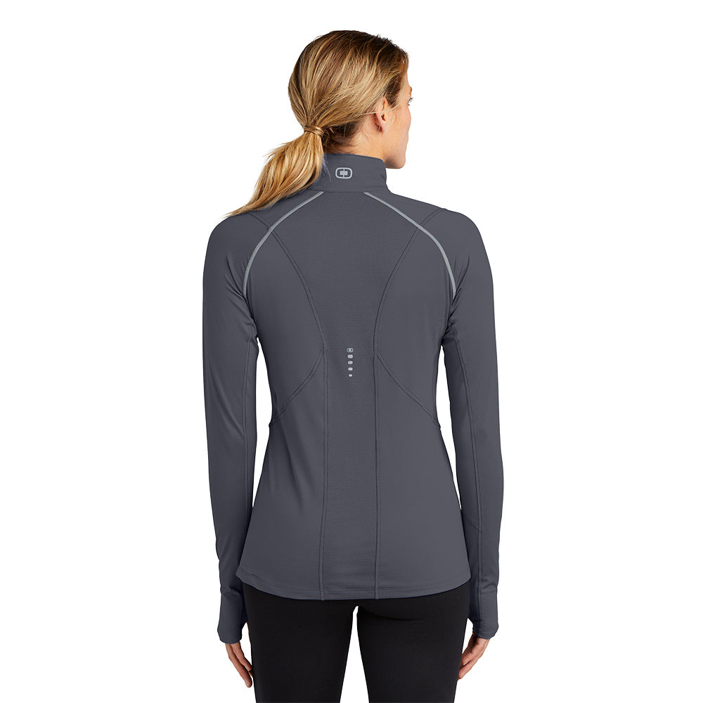 OGIO® Ladies Nexus 1/4-Zip Pullover - Gear Grey