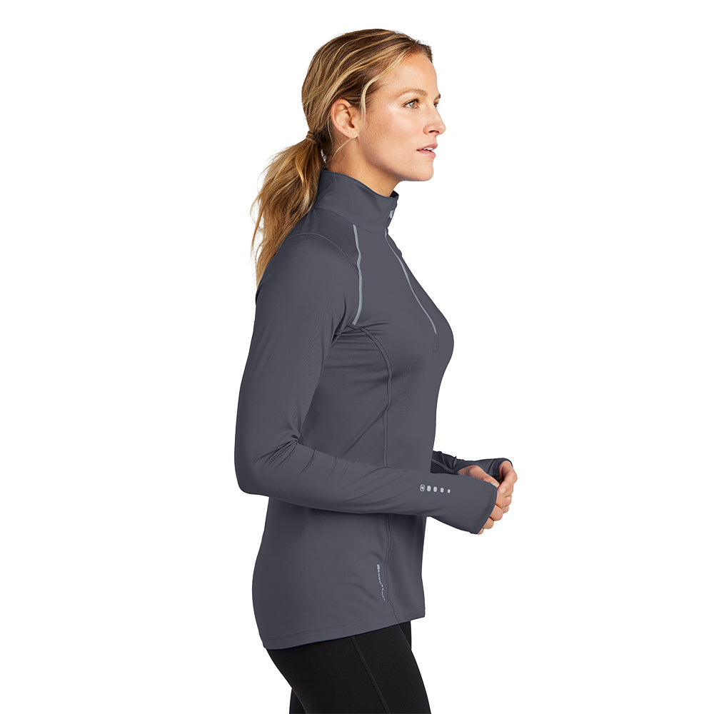 OGIO® Ladies Nexus 1/4-Zip Pullover - Gear Grey