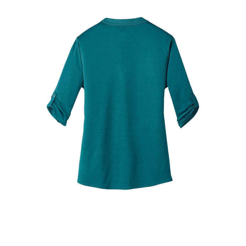 OGIO® - Crush Henley - Torque Teal