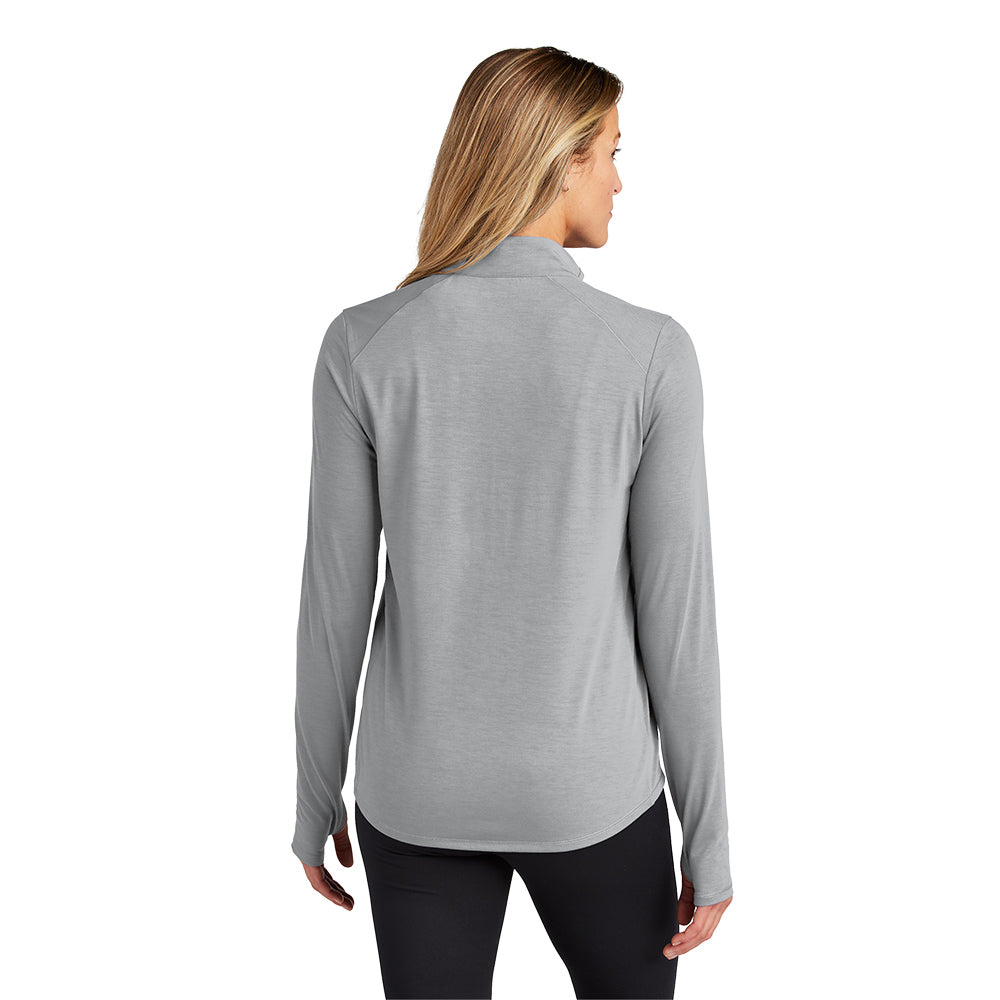 OGIO Ladies Motion 1/4-Zip Pullover - Greystone