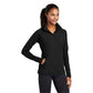 Women Sport Tek Ladies Sport-Wick Stretch 1/4-Zip Pullover - Black