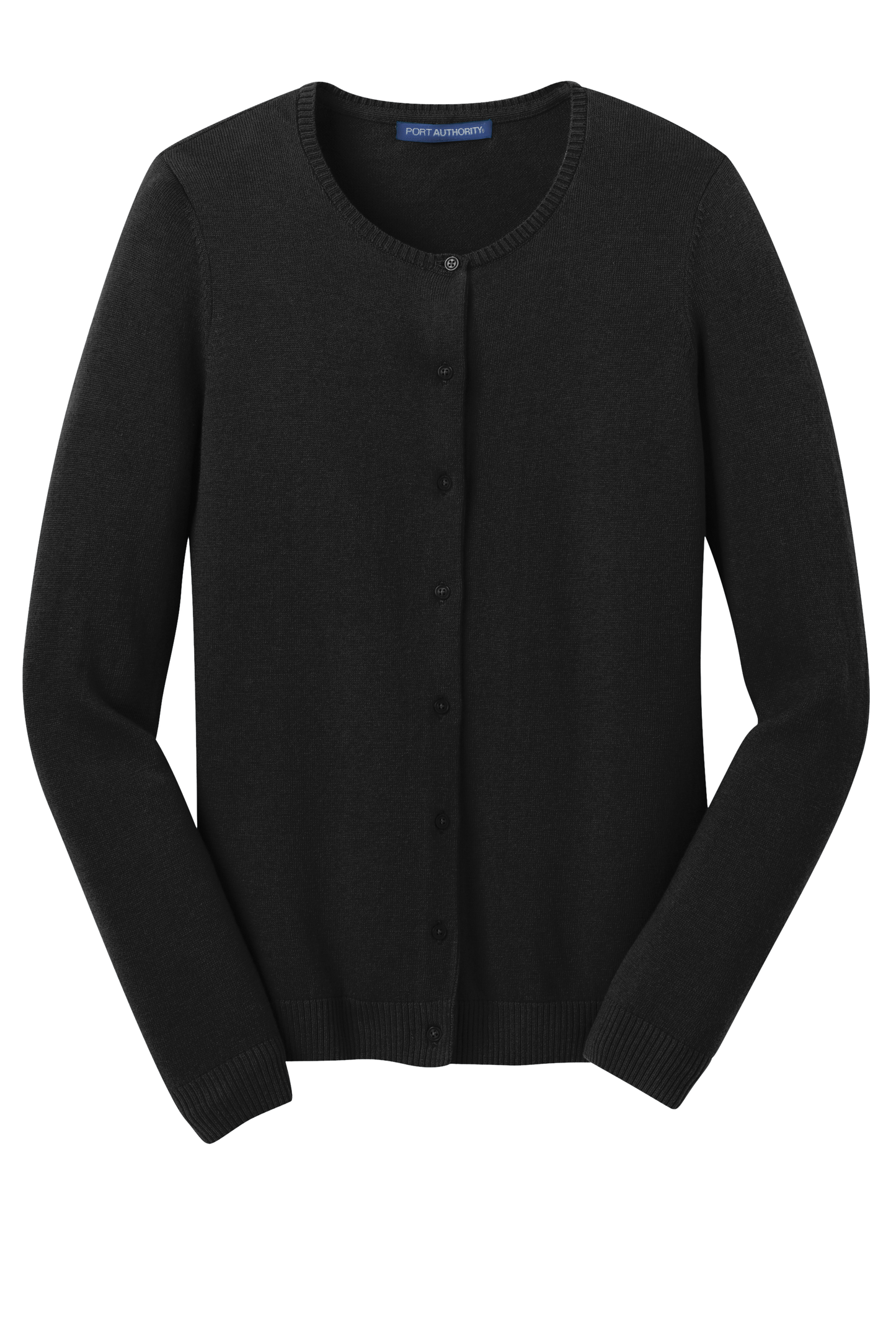 Port Authority® Women's Cardigan Sweater - Black