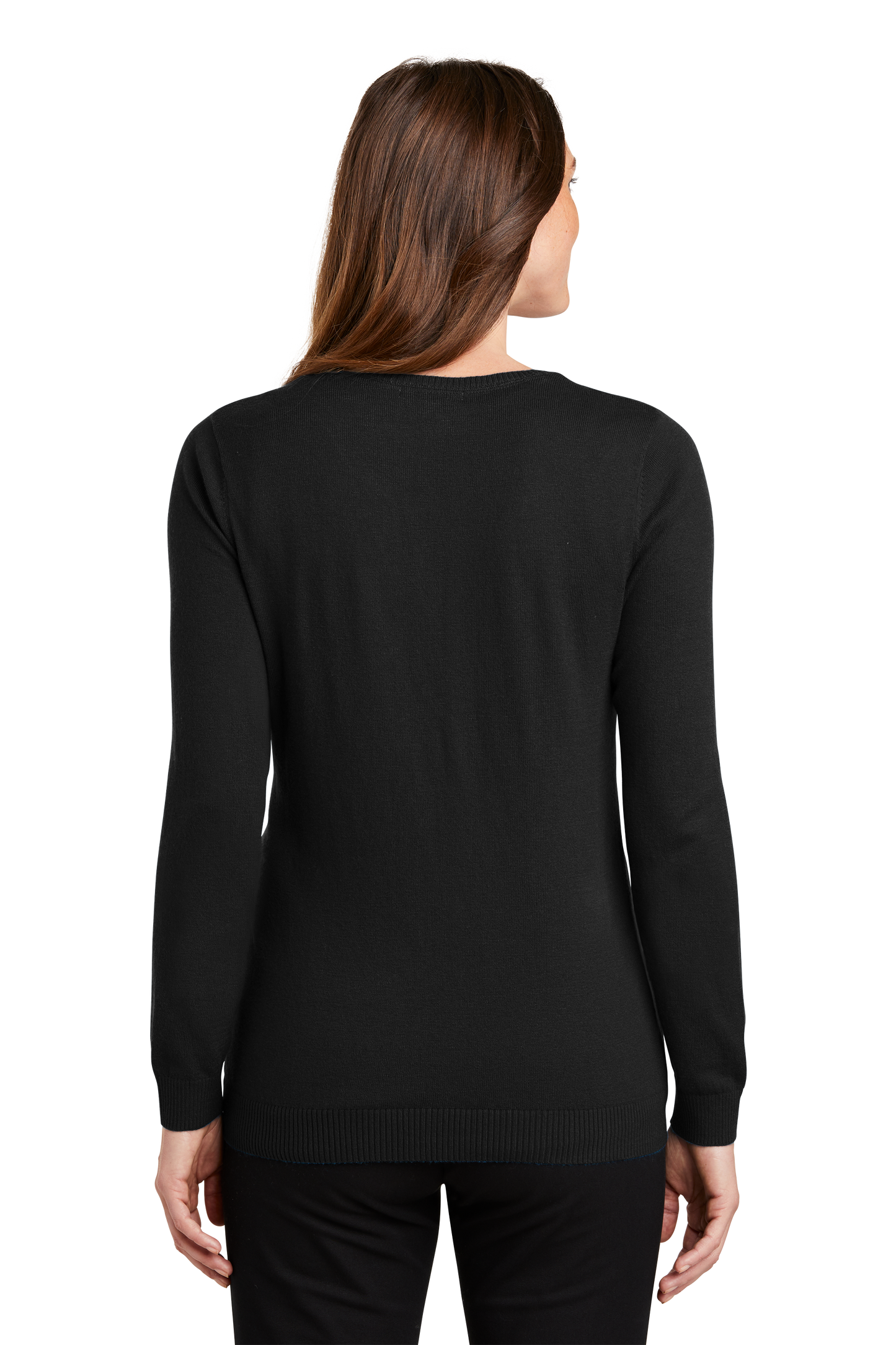 Port Authority® Women's Cardigan Sweater - Black