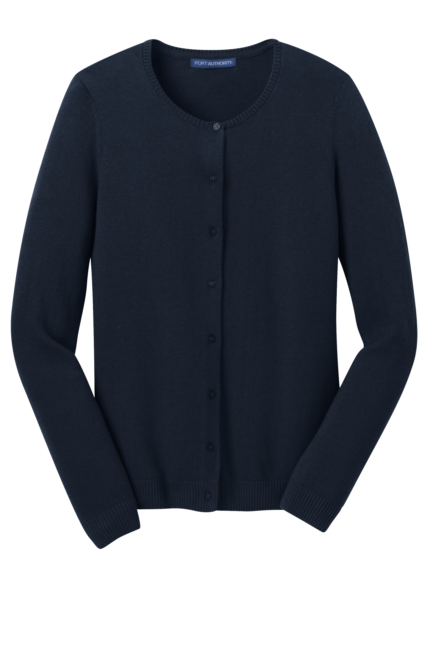 Port Authority® Women's Cardigan Sweater - Navy