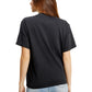 Streetwear Heavyweight Women Short Sleeve - Black