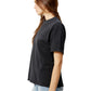 Streetwear Heavyweight Women Short Sleeve - Black