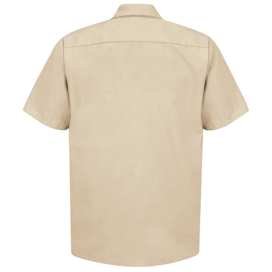Industrial Work Shirt Short Sleeve - Light Tan
