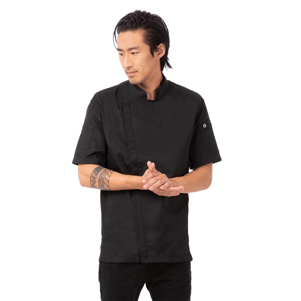 SPRINGFIELD CHEF COAT - Black