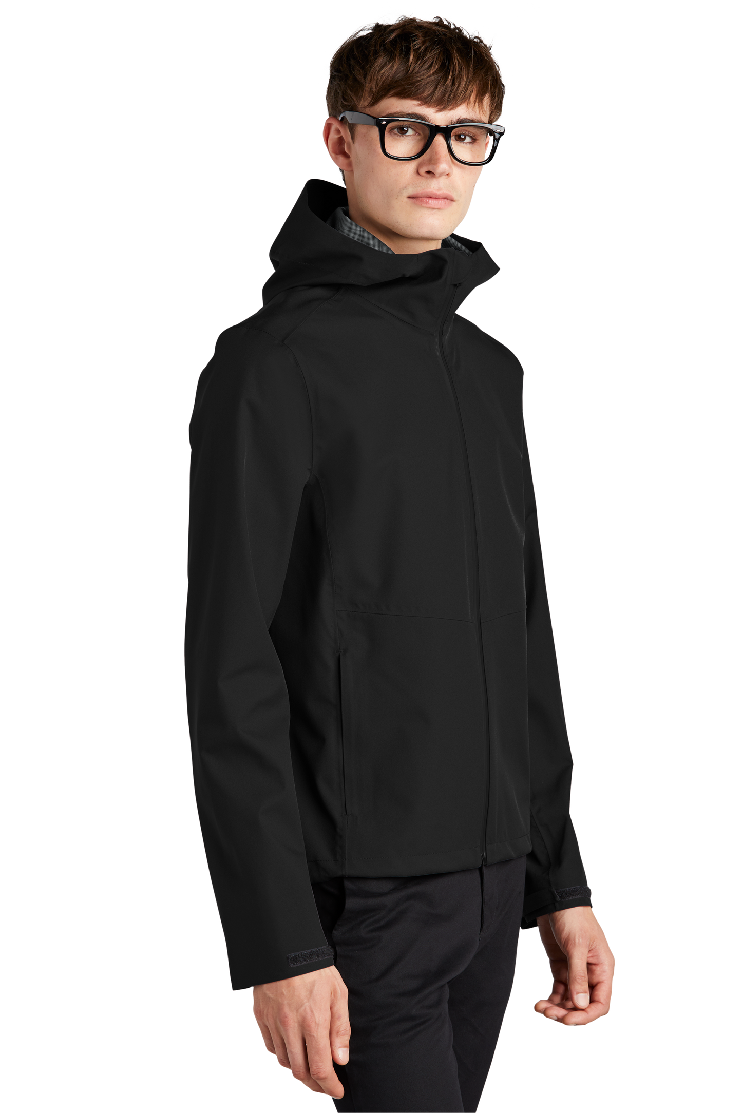 Mercer+Mettle® Waterproof Rain Shell - Black