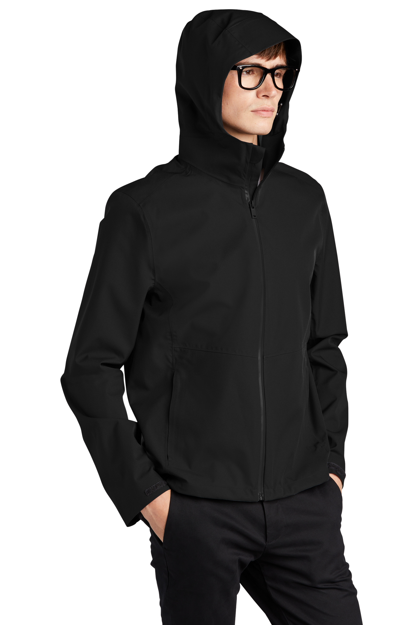 Mercer+Mettle® Waterproof Rain Shell - Black