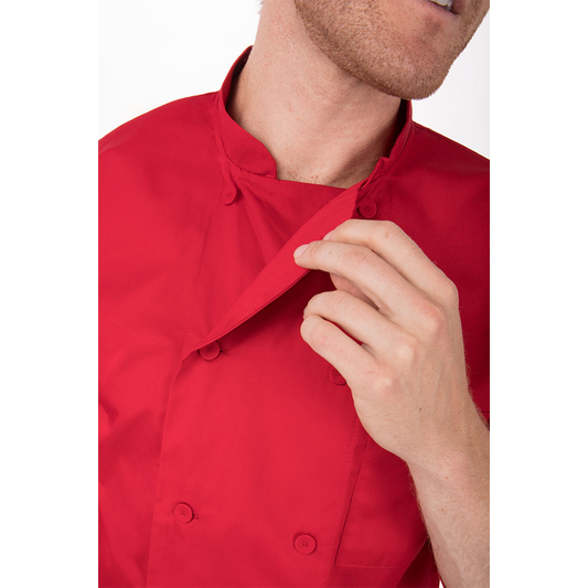 MOROCCO CHEF COAT - Red