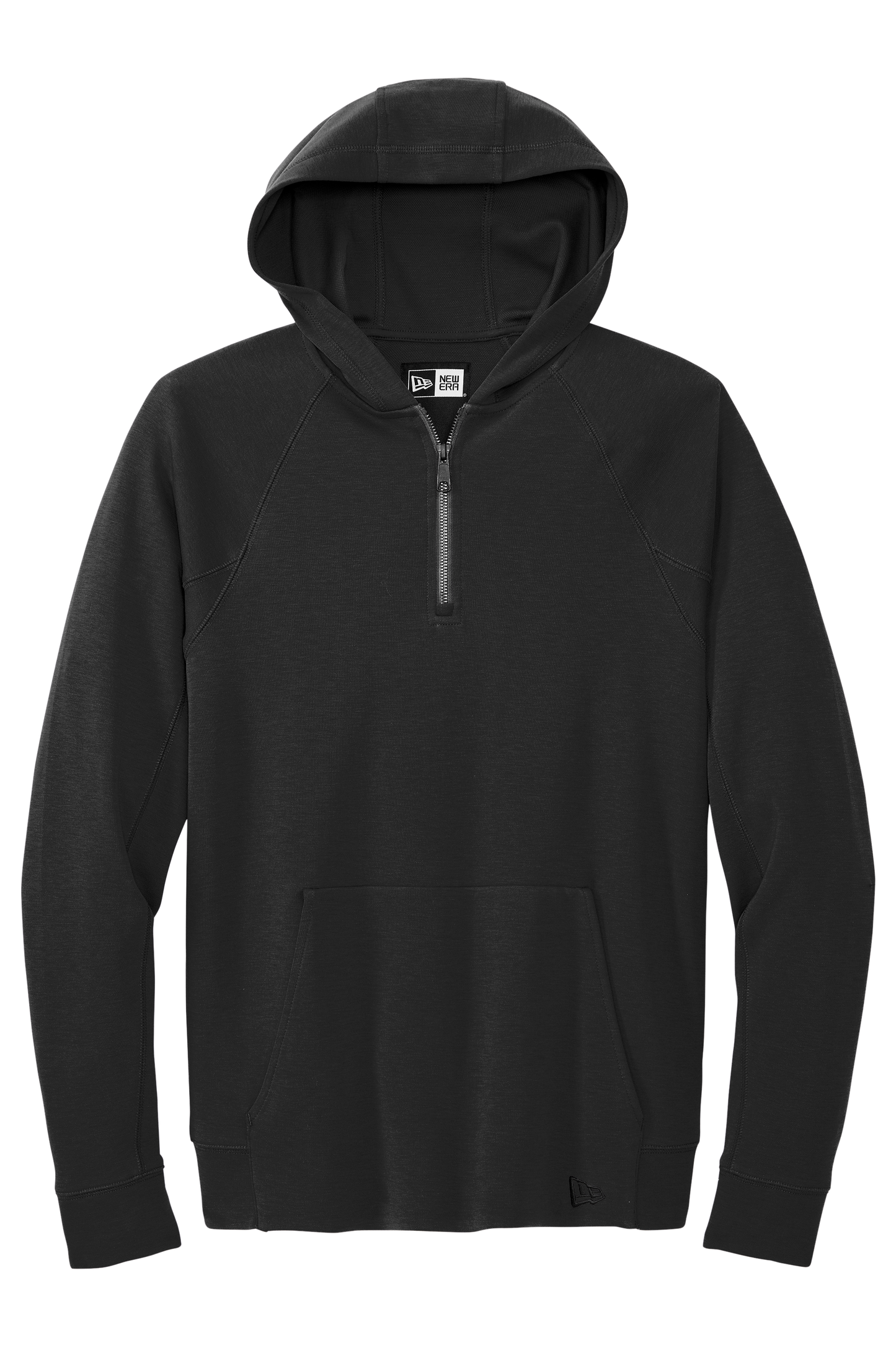 New Era® STS 1/4-Zip Hoodie - Black