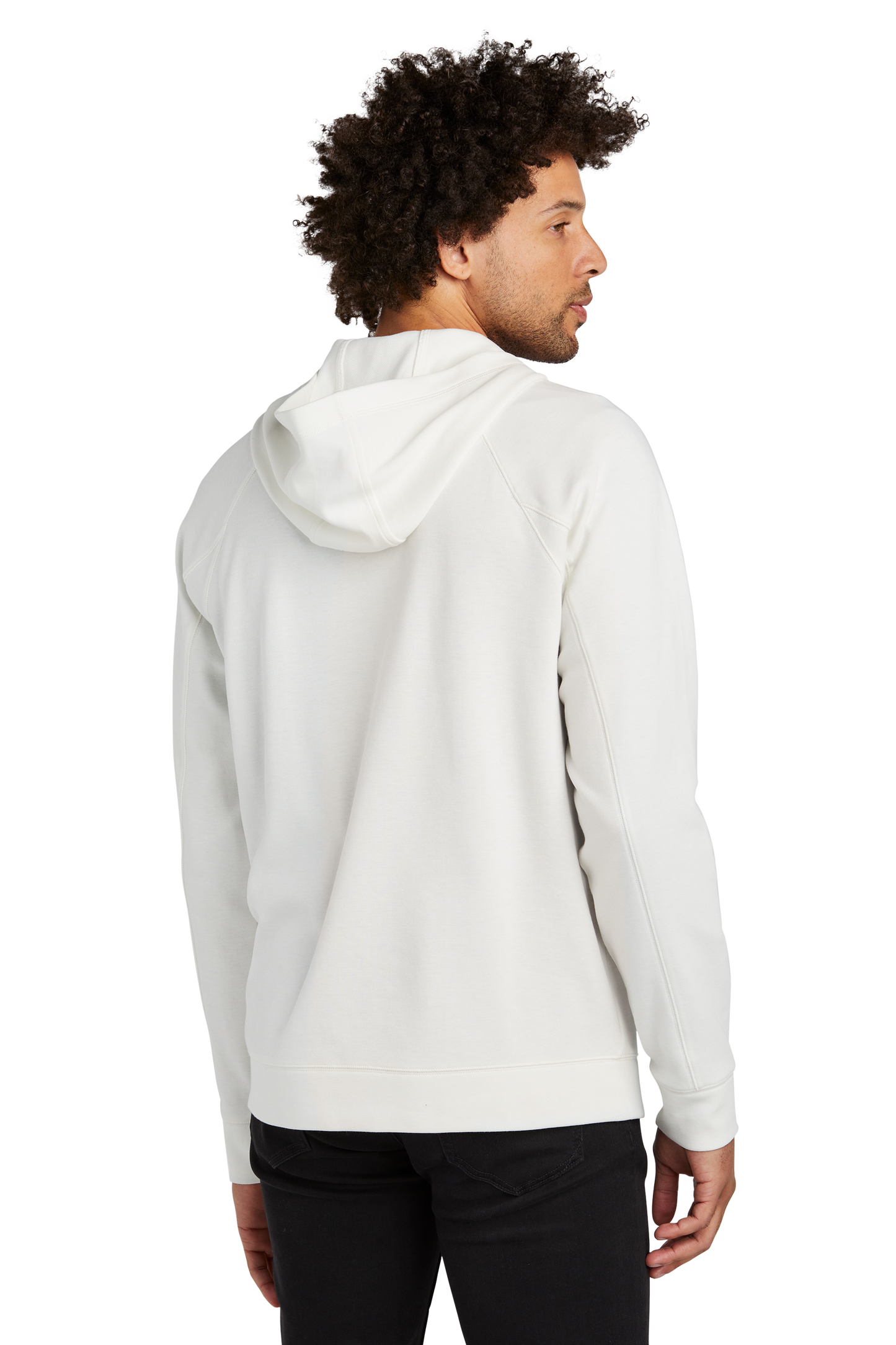 New Era® STS 1/4-Zip Hoodie - Fan White