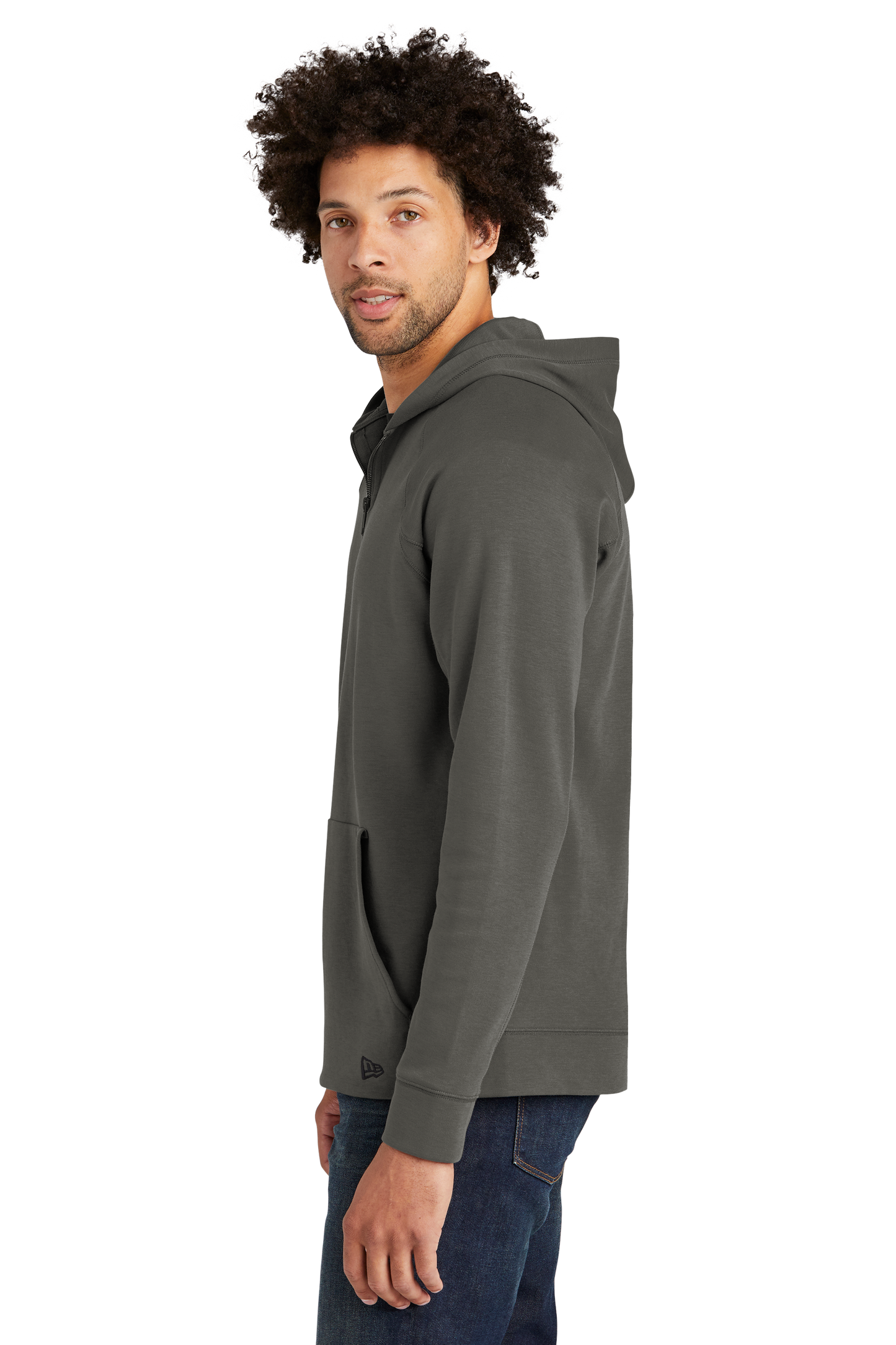 New Era® STS 1/4-Zip Hoodie -Graphite