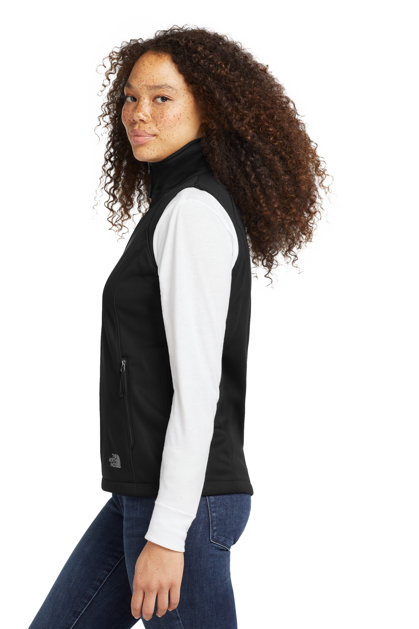 The North Face® Women's Ridgewall Soft Shell Vest - TNF Black