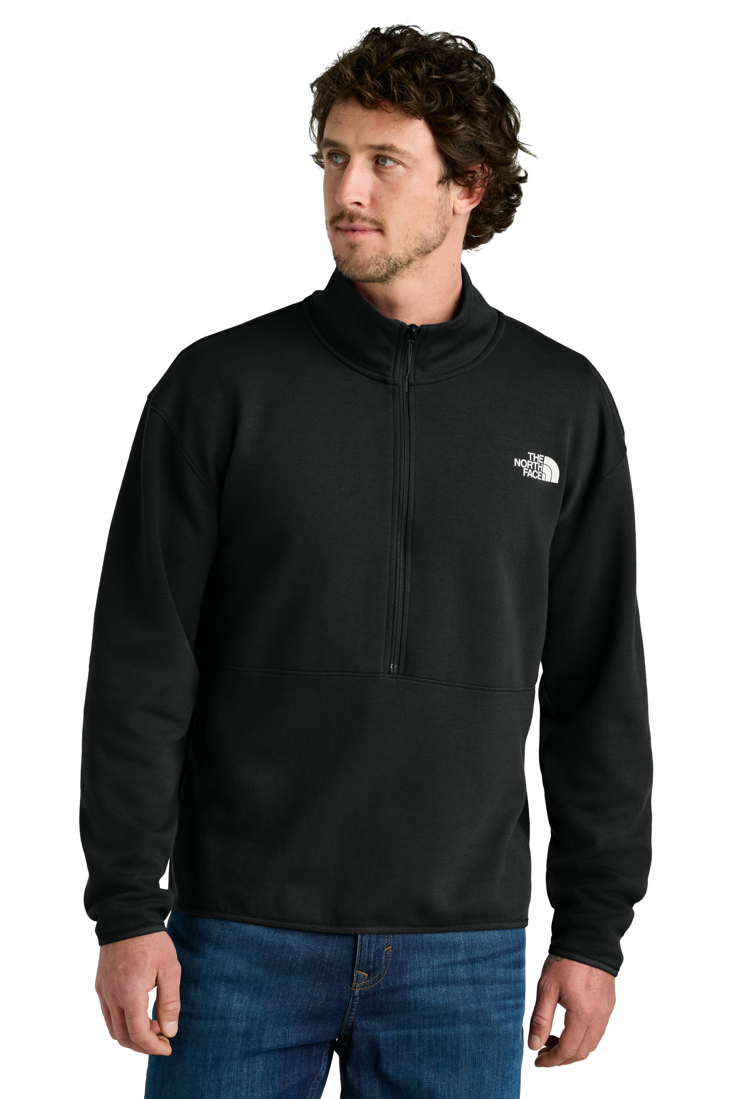 The North Face® Double-Knit 1/2-Zip Fleece - TNF Black