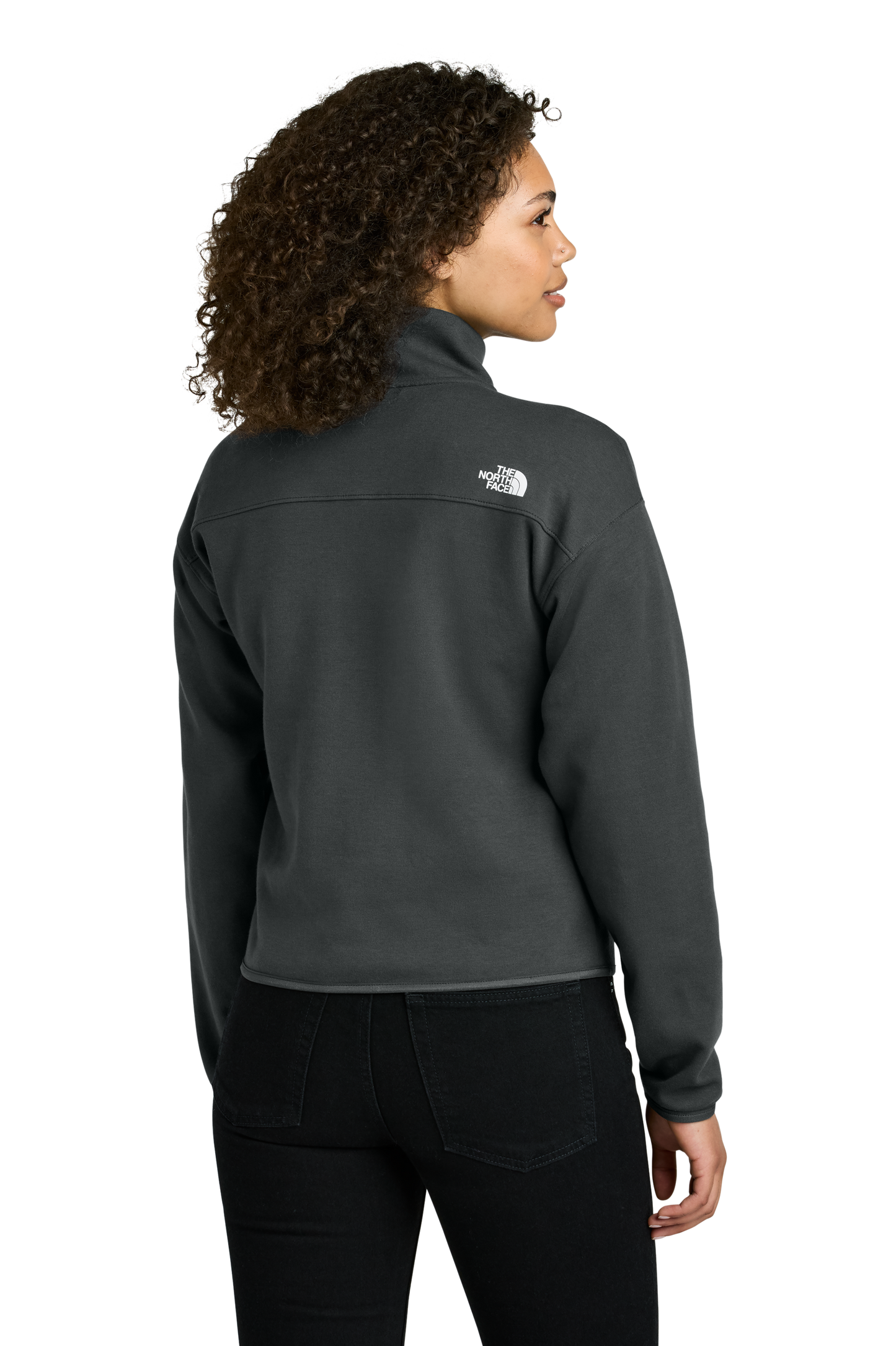 The North Face® Women’s Double-Knit 1/2-Zip Fleece - Asphalt Grey