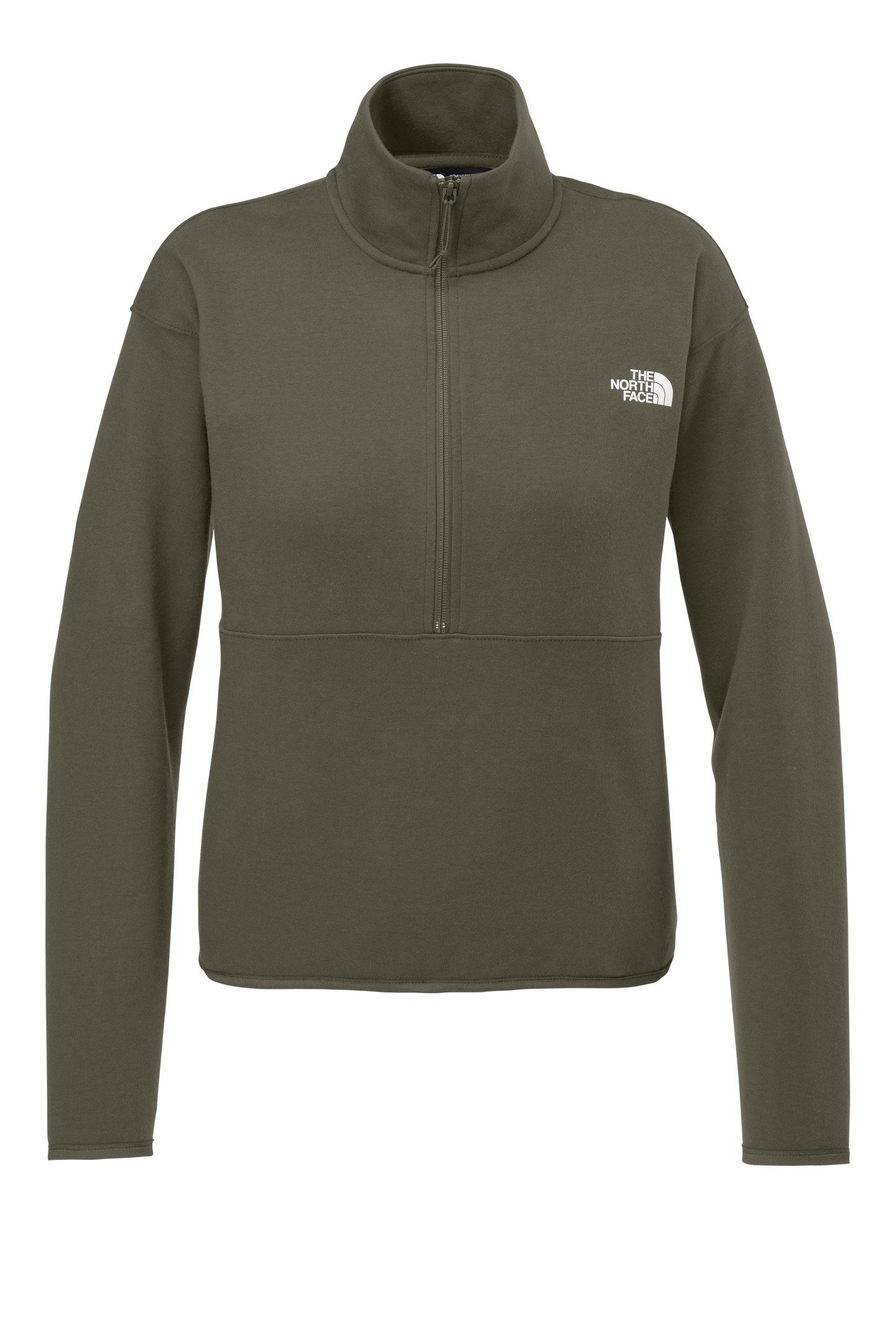 The North Face® Women’s Double-Knit 1/2-Zip Fleece - New Taupe Green