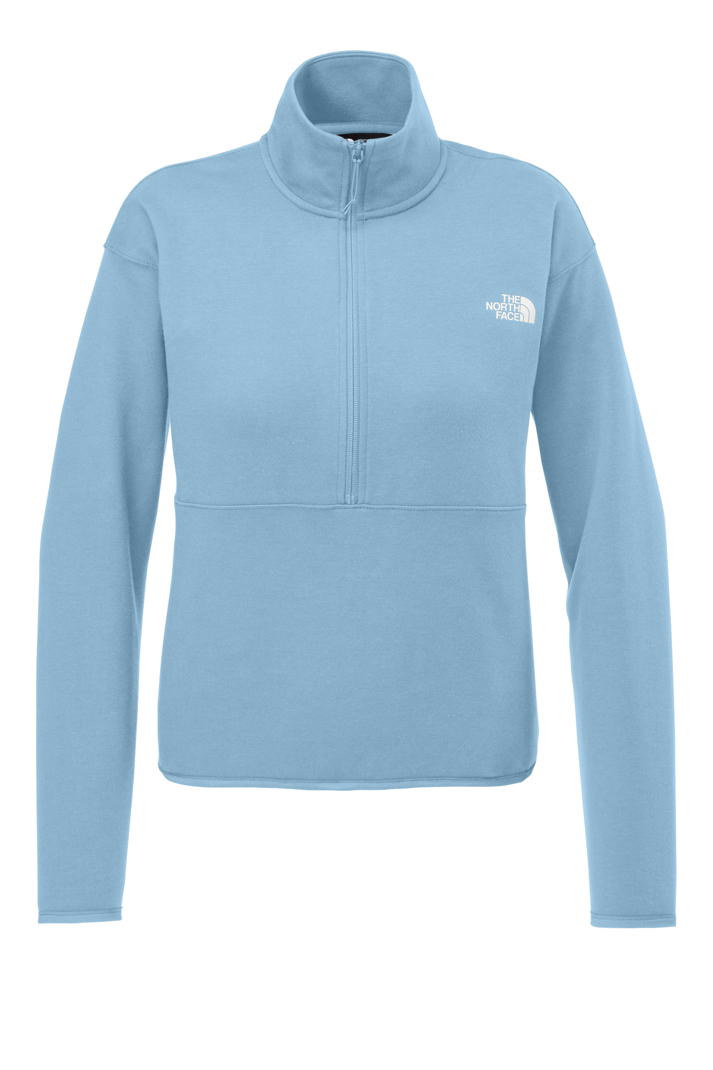 The North Face® Women’s Double-Knit 1/2-Zip Fleece - Steel Blue