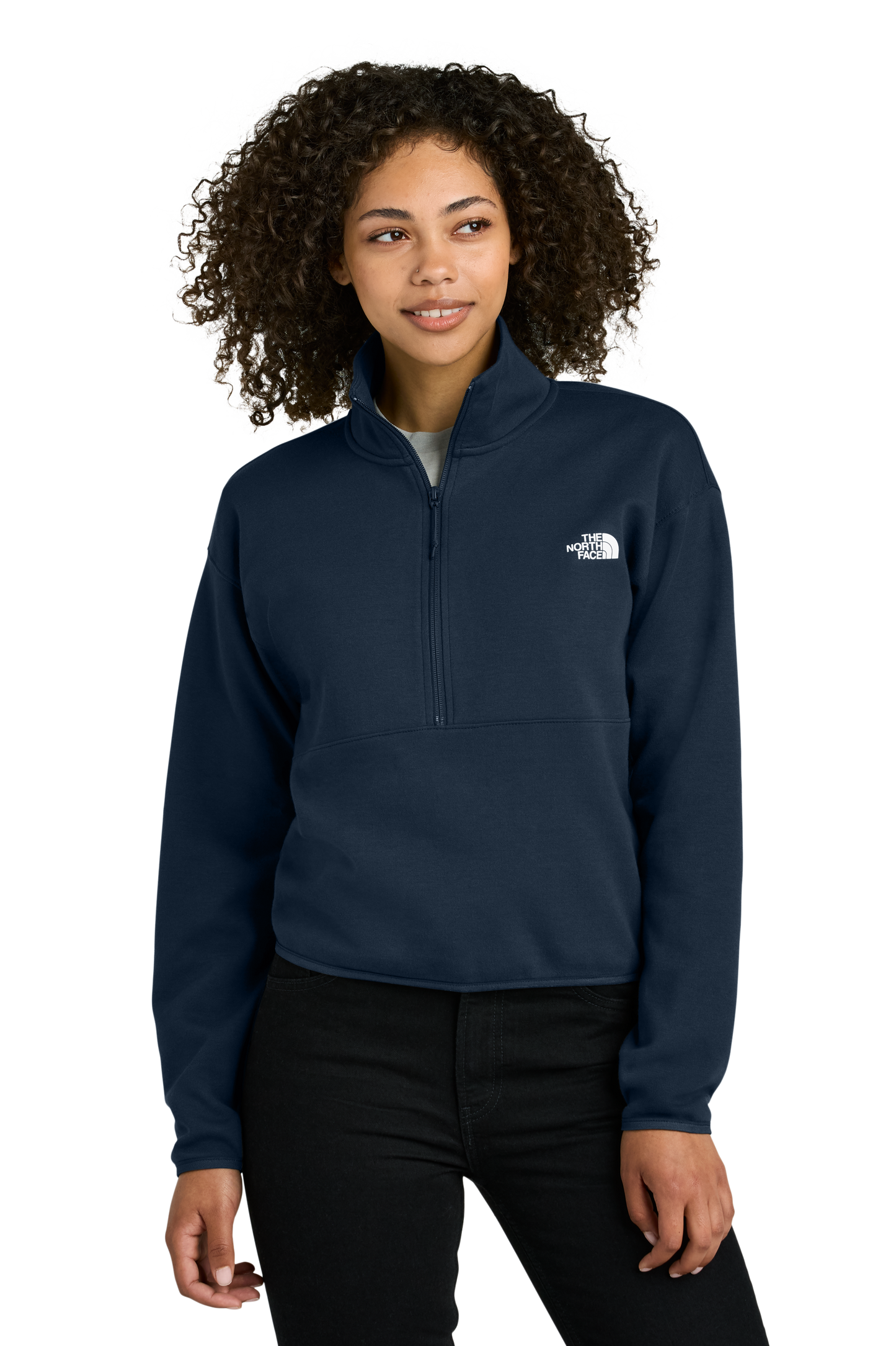 The North Face® Women’s Double-Knit 1/2-Zip Fleece - Summit Navy