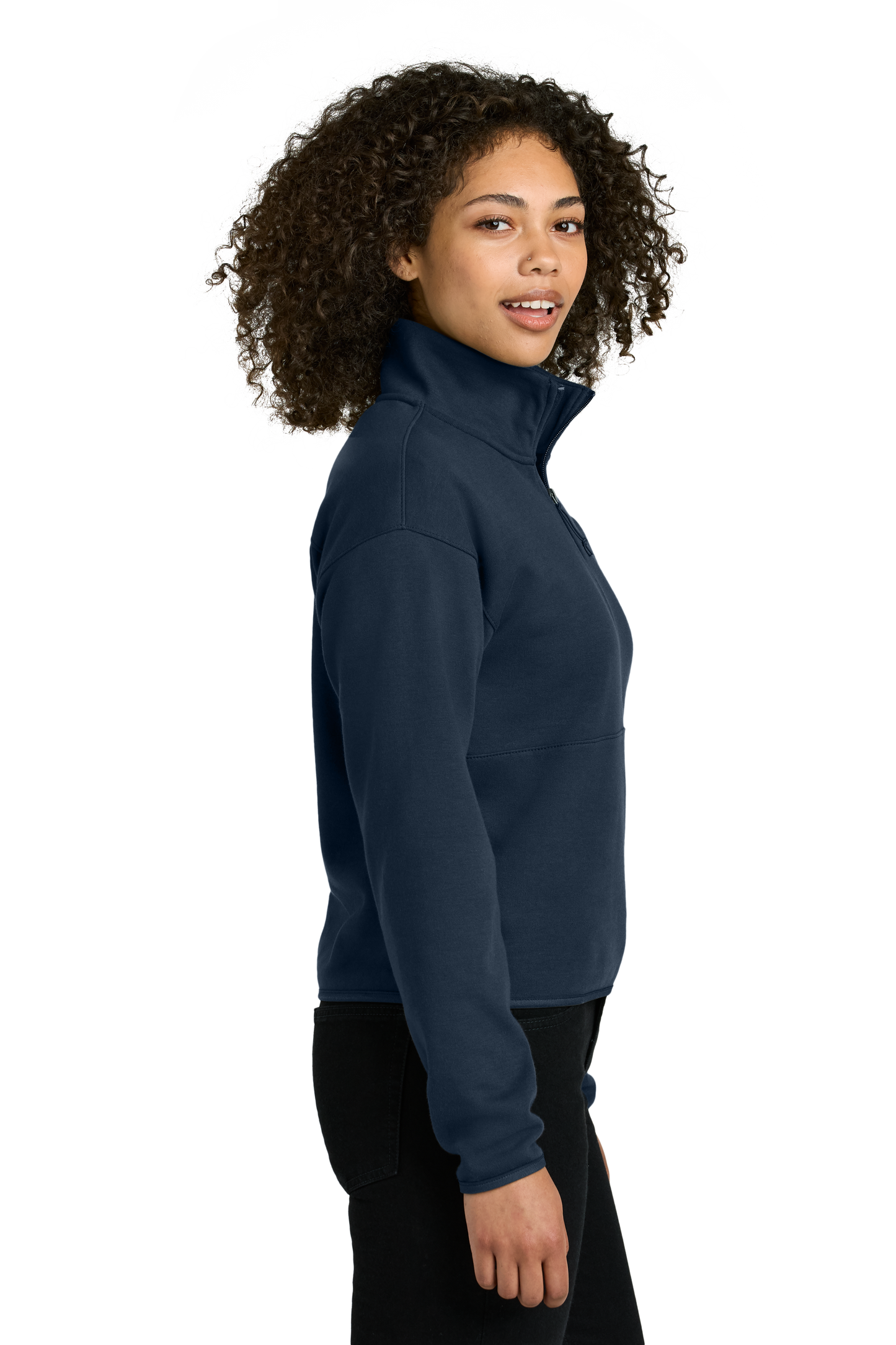 The North Face® Women’s Double-Knit 1/2-Zip Fleece - Summit Navy