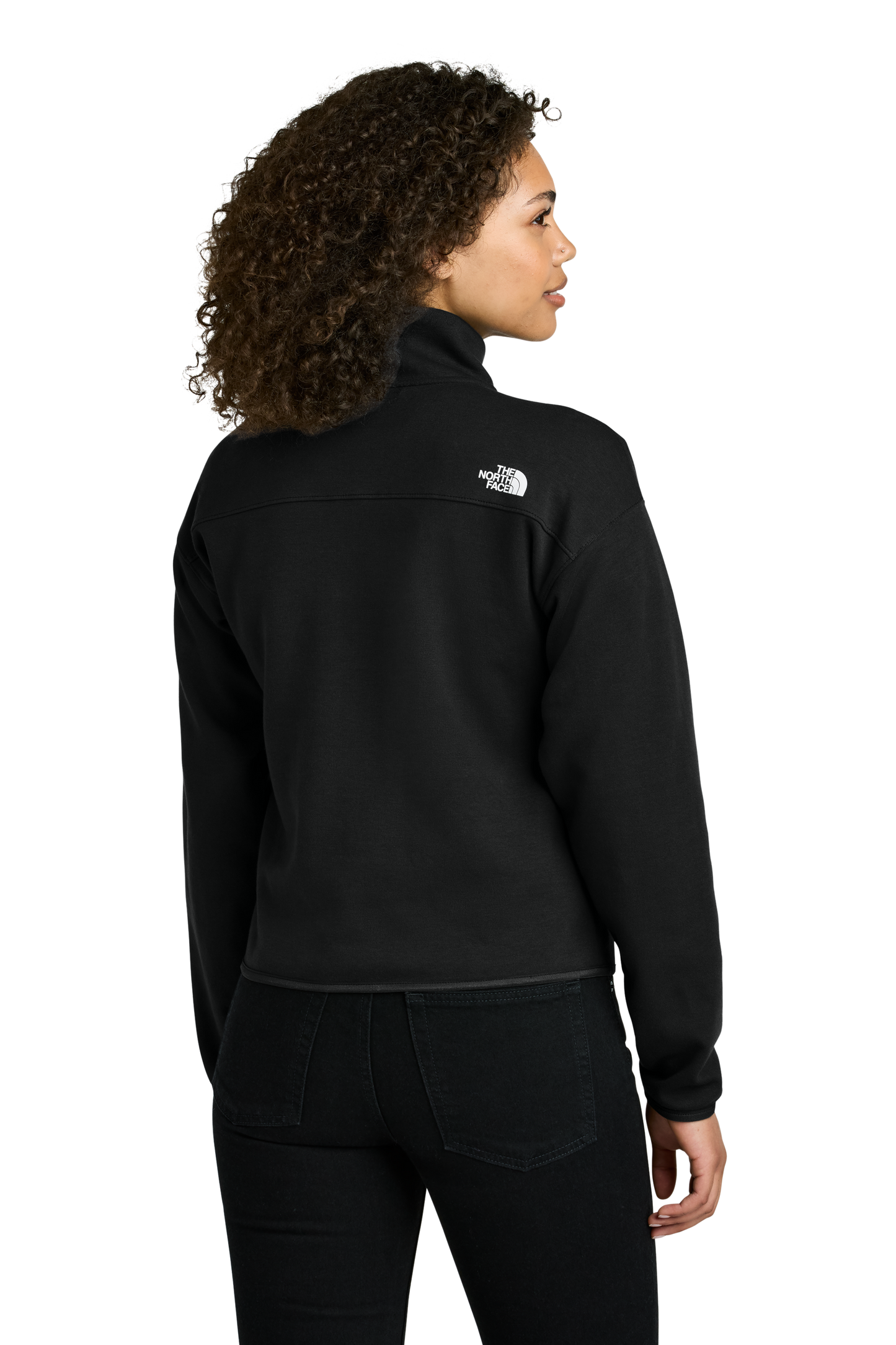 The North Face® Women’s Double-Knit 1/2-Zip Fleece - TNF Black