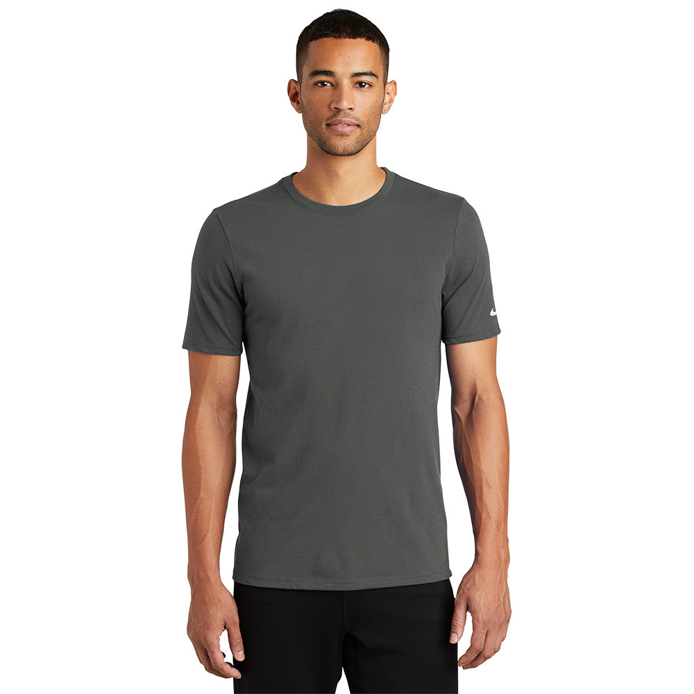 Nike Dri-FIT Cotton/Poly Tee - Anthracite